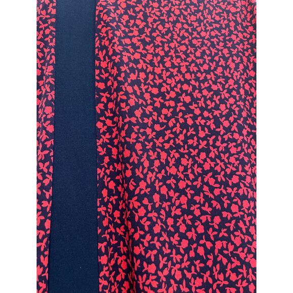 Michael Kors Pink and Navy patterned sleeveless shift dress M - Picture 2 of 8